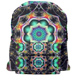 Fractal Chaos Symmetry Psychedelic Giant Full Print Backpack