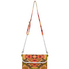 Fractals Graphic Fantasy Colorful Mini Crossbody Handbag