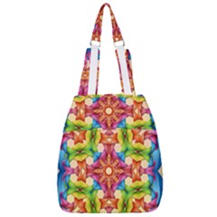 Pattern Tile Background Image Deco Center Zip Backpack