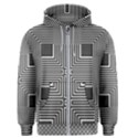 Construction Background Geometric Men s Zipper Hoodie View1