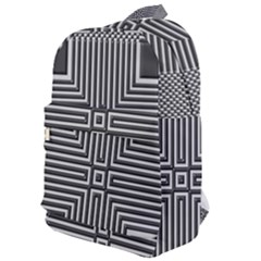 Construction Background Geometric Classic Backpack by Pakrebo