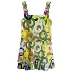 Pattern Background Abstract Color Kids  Layered Skirt Swimsuit by Pakrebo