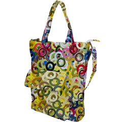 Pattern Background Abstract Color Shoulder Tote Bag