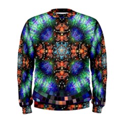 Mosaic Kaleidoscope Form Pattern Men s Sweatshirt by Pakrebo