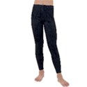 Back to Black Kids  Lightweight Velour Leggings View1