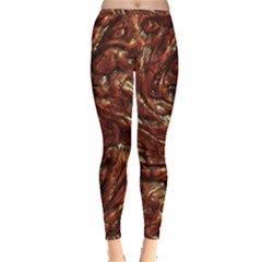 Background Structure Surface Inside Out Leggings