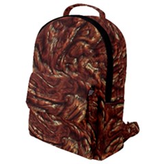 Background Structure Surface Flap Pocket Backpack (small)