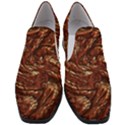 Background Structure Surface Slip On Heel Loafers View1