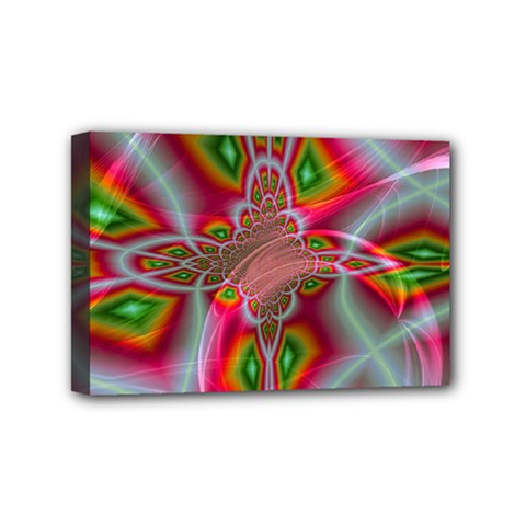 Fractal Art Pictures Digital Art Mini Canvas 6  X 4  (stretched) by Pakrebo