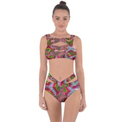 Fractal Art Pictures Digital Art Bandaged Up Bikini Set  by Pakrebo