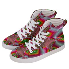 Fractal Art Pictures Digital Art Women s Hi-top Skate Sneakers