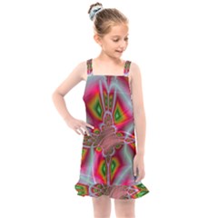 Fractal Art Pictures Digital Art Kids  Overall Dress