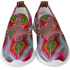 Fractal Art Pictures Digital Art Kids  Slip On Sneakers