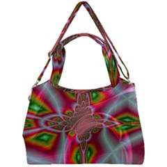 Fractal Art Pictures Digital Art Double Compartment Shoulder Bag by Pakrebo