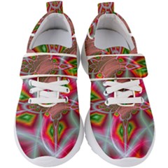 Fractal Art Pictures Digital Art Kids  Velcro Strap Shoes