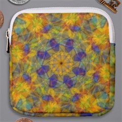 Farbenpracht Kaleidoscope Mini Square Pouch