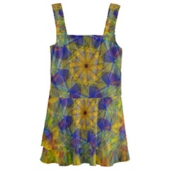 Farbenpracht Kaleidoscope Kids  Layered Skirt Swimsuit