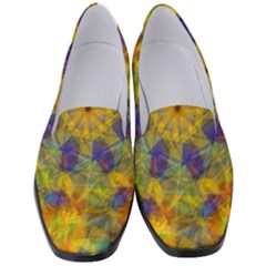 Farbenpracht Kaleidoscope Women s Classic Loafer Heels