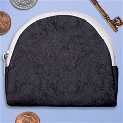 Back To Black Horseshoe Style Canvas Pouch