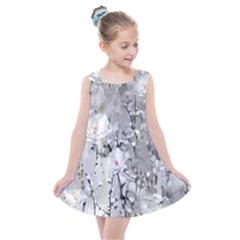 Blossoming Through The Snow Kids  Summer Dress