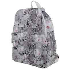 Blossoming Through The Snow Top Flap Backpack by WensdaiAmbrose