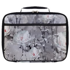 Blossoming Through The Snow Full Print Lunch Bag by WensdaiAmbrose