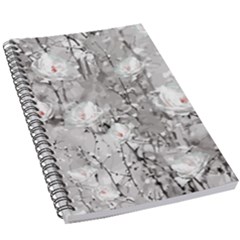 Blossoming Through The Snow 5 5  X 8 5  Notebook by WensdaiAmbrose