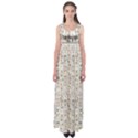 Egyptian hieroglyphs Empire Waist Maxi Dress View1