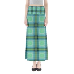 Background Pattern Structure Full Length Maxi Skirt by Pakrebo