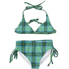 Background Pattern Structure Kids  Classic Bikini Set