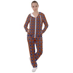 Tile Background Image Pattern Women s Tracksuit