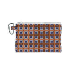 Tile Background Image Pattern Canvas Cosmetic Bag (small)