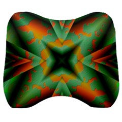 Farbenpracht Kaleidoscope Velour Head Support Cushion