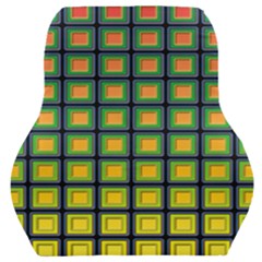 Tile Background Image Pattern Squares Car Seat Back Cushion 