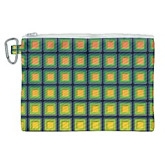 Tile Background Image Pattern Squares Canvas Cosmetic Bag (xl)