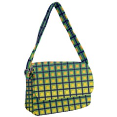 Tile Background Image Pattern Squares Courier Bag