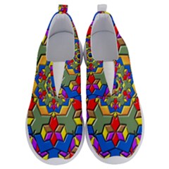 Background Image Pattern No Lace Lightweight Shoes