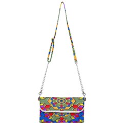 Background Image Pattern Mini Crossbody Handbag