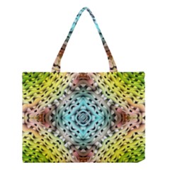 Farbenpracht Kaleidoscope Medium Tote Bag by Pakrebo