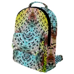 Farbenpracht Kaleidoscope Flap Pocket Backpack (small)