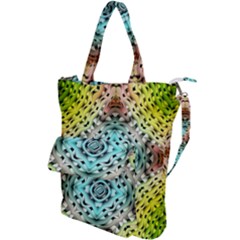 Farbenpracht Kaleidoscope Shoulder Tote Bag