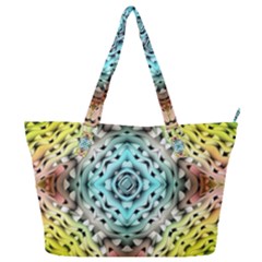 Farbenpracht Kaleidoscope Full Print Shoulder Bag