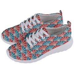 Seamless Patter Peacock Feathers Men s Lightweight Sports Shoes