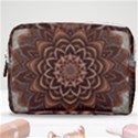 Abstract Art Texture Mandala Make Up Pouch (Medium) View1