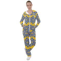 Background Image Decorative Women s Tracksuit