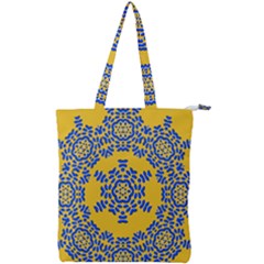 Background Image Decorative Double Zip Up Tote Bag by Pakrebo