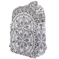 Vector Mandala Drawing Decoration Classic Backpack