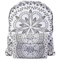 Vector Mandala Drawing Decoration Giant Full Print Backpack by Pakrebo