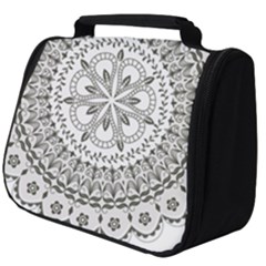 Vector Mandala Drawing Decoration Full Print Travel Pouch (big)