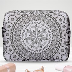 Vector Mandala Drawing Decoration Make Up Pouch (large)